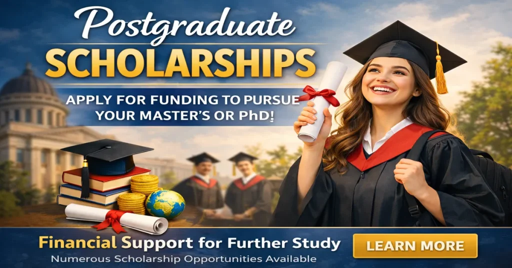 postgraduate scholarship