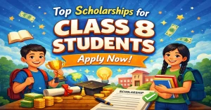 top scholarship for 8th pass