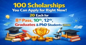 100 free scholarship